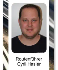 Routenführer Cyril Hasler